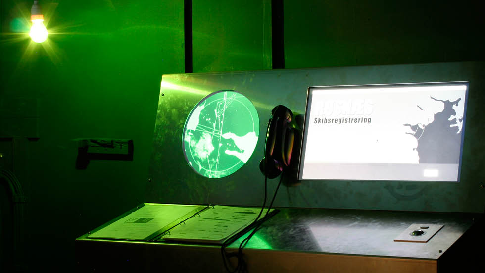 Røsnæs - interaktiv installation i Vågehøj bunkeren