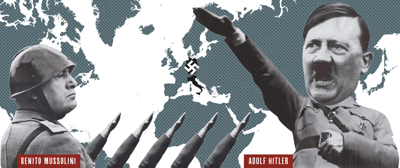 Aksen Rom-Berlin – Mussolini og Hitler
