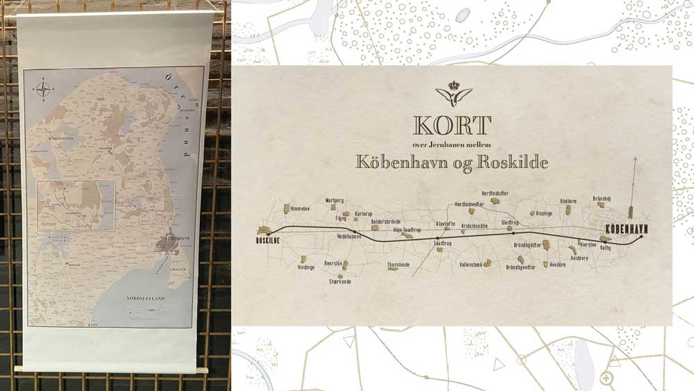 Garderhøjfortets matematiske escape rooms: Kort i 1915-stil